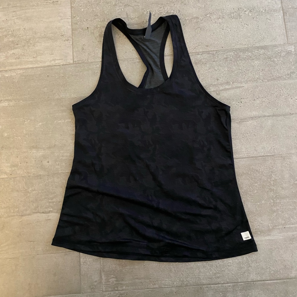 Black Camo Women's Racerback Tank Top